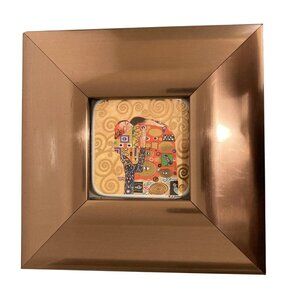 Gustav Klimt Framed Fulfilment Tile Coaster